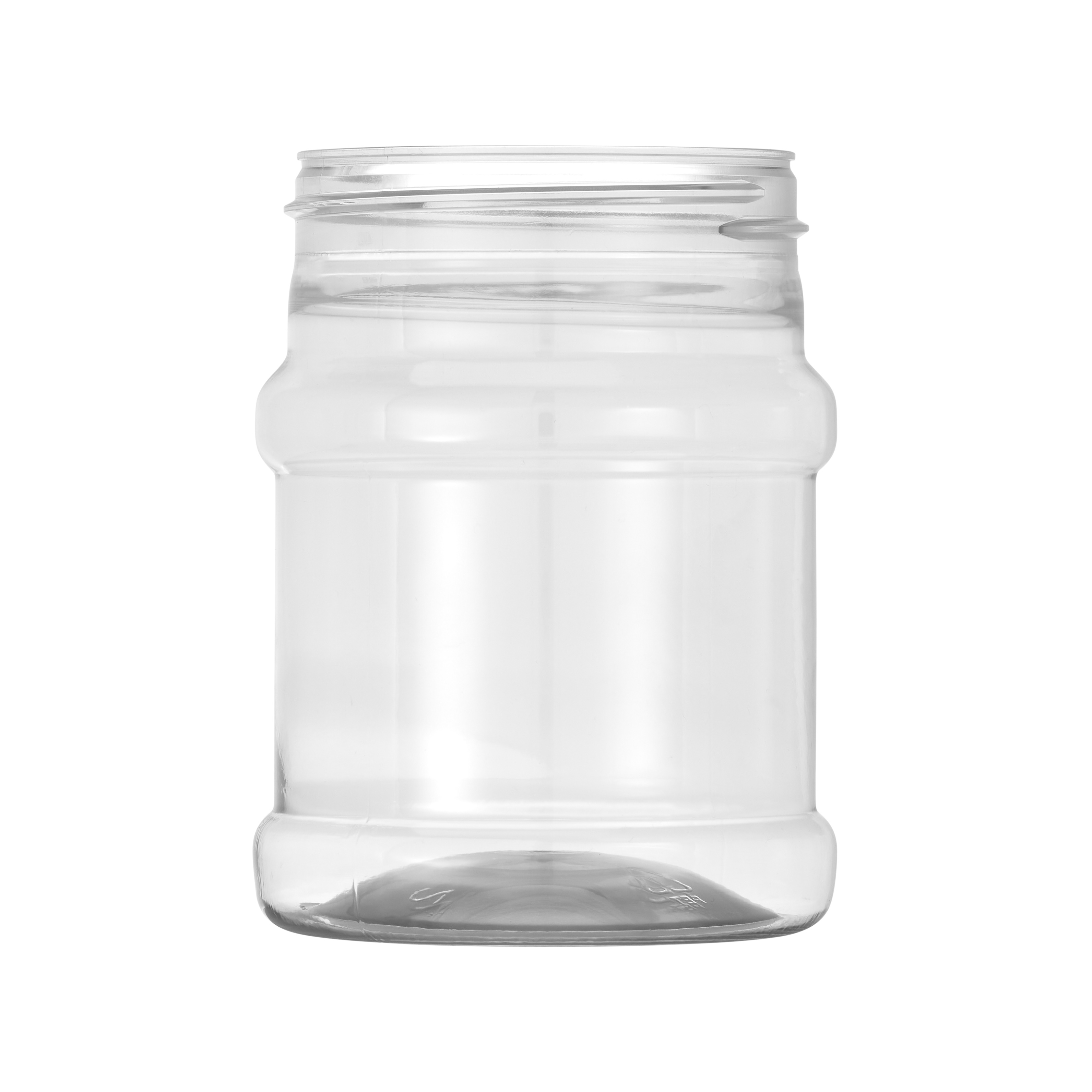 230ml PET Round Dispenser Jar 63mm Screw Neck