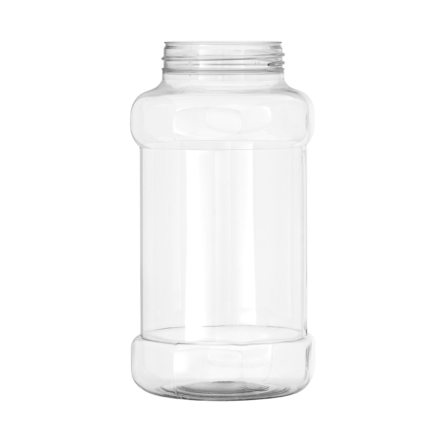 900ml PET Hex Dispenser Jar 63mm Screw Neck