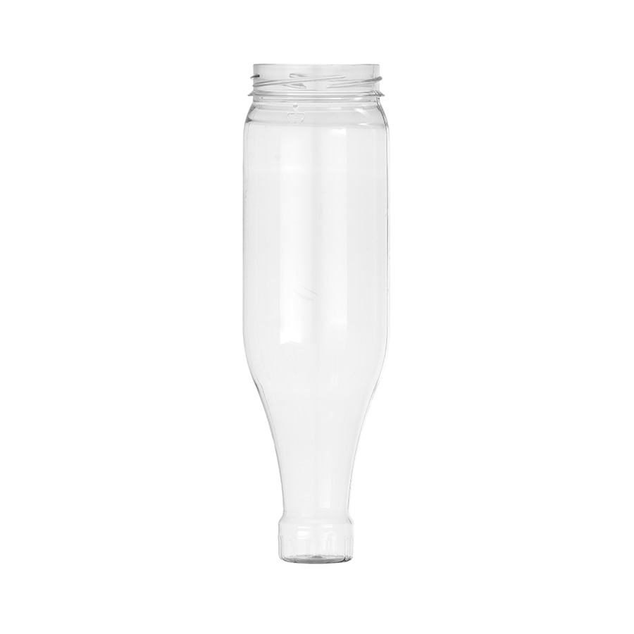 520ml Clear PET Bottle Jar with 63mm Twist Off Neck