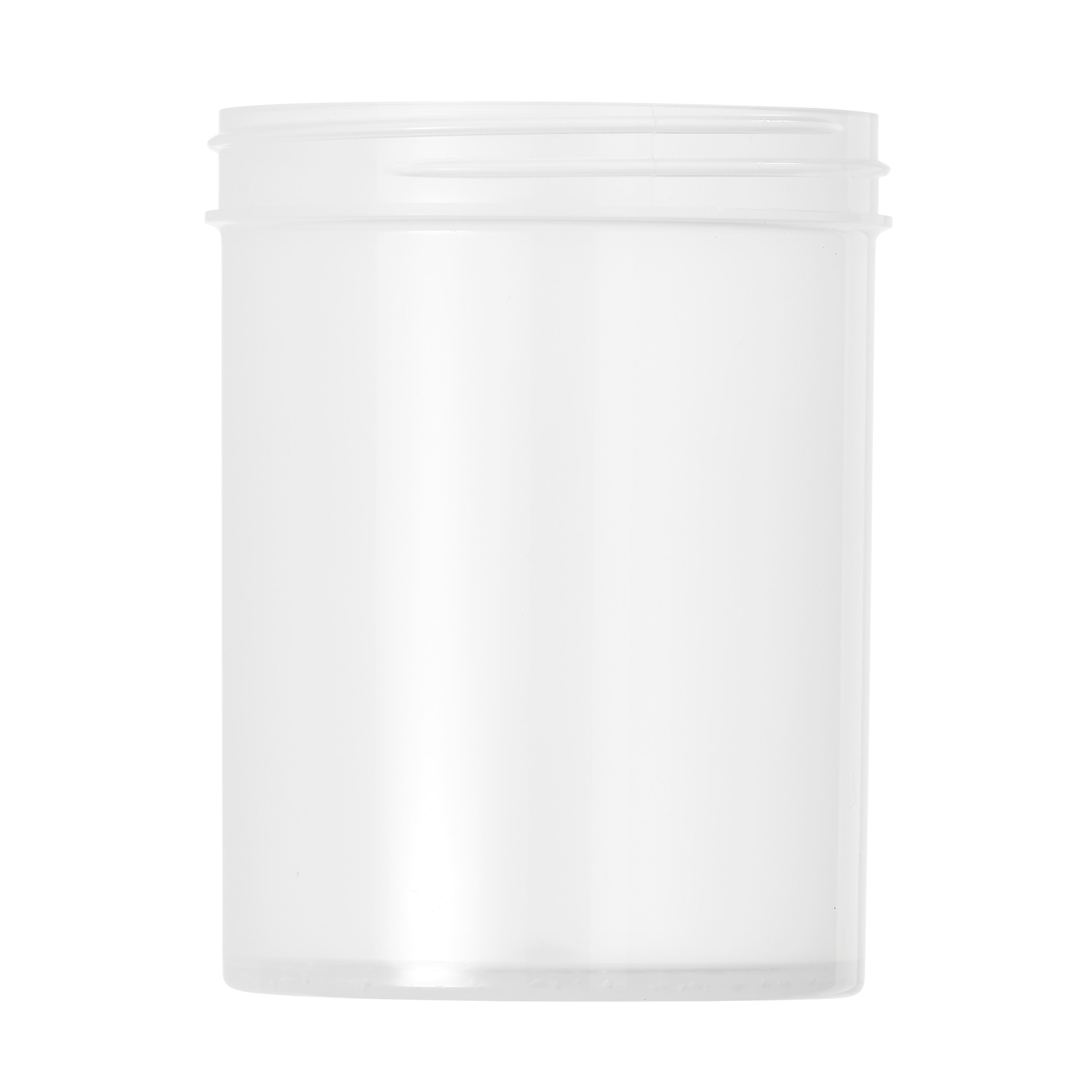 200ml Natural Polypropylene Regular Walled Simplicity Jar 70mm Screw Neck