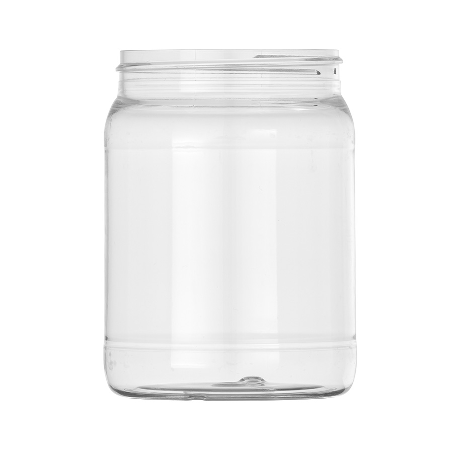 370ml PET Recessed Label Simplicity Jar 70mm Screw Neck