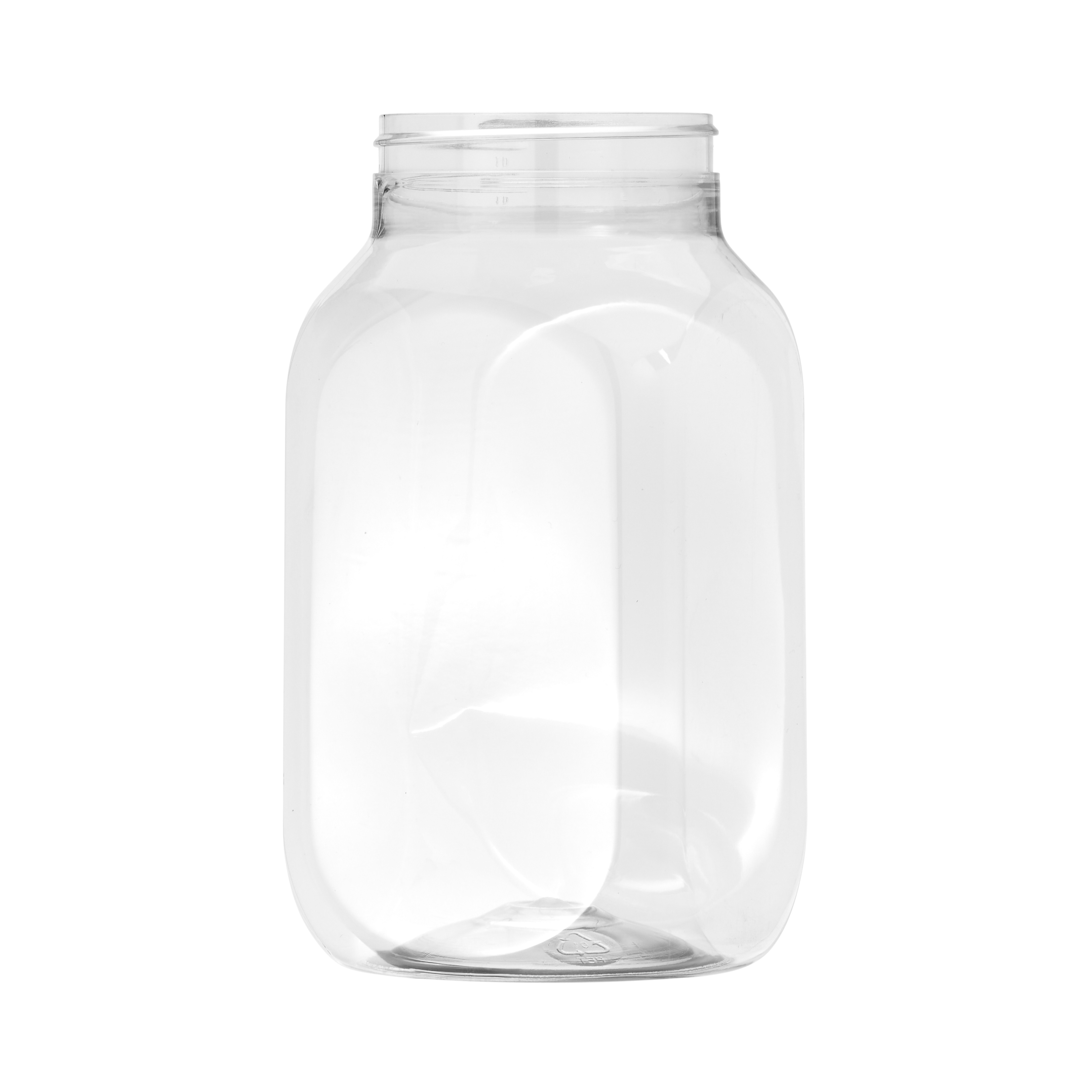 1000ml PET Square Jar with 70mm Screw Neck