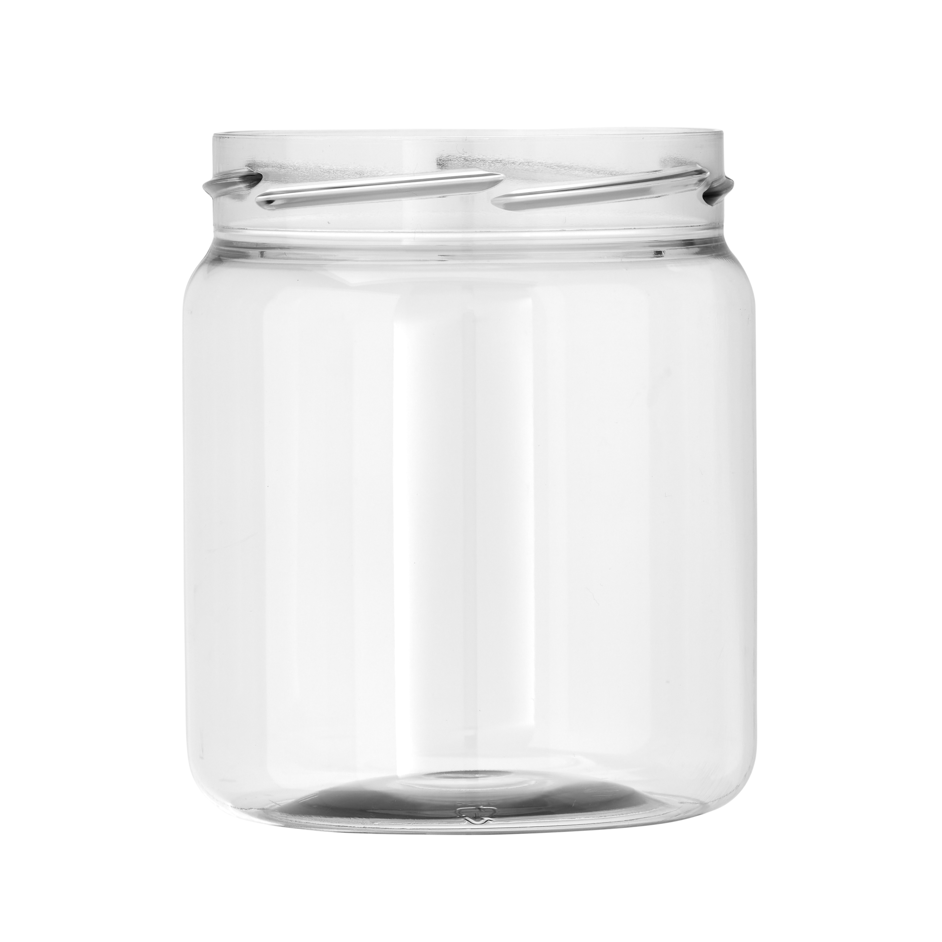500ml PET Round Jar 82mm Twist Off Neck