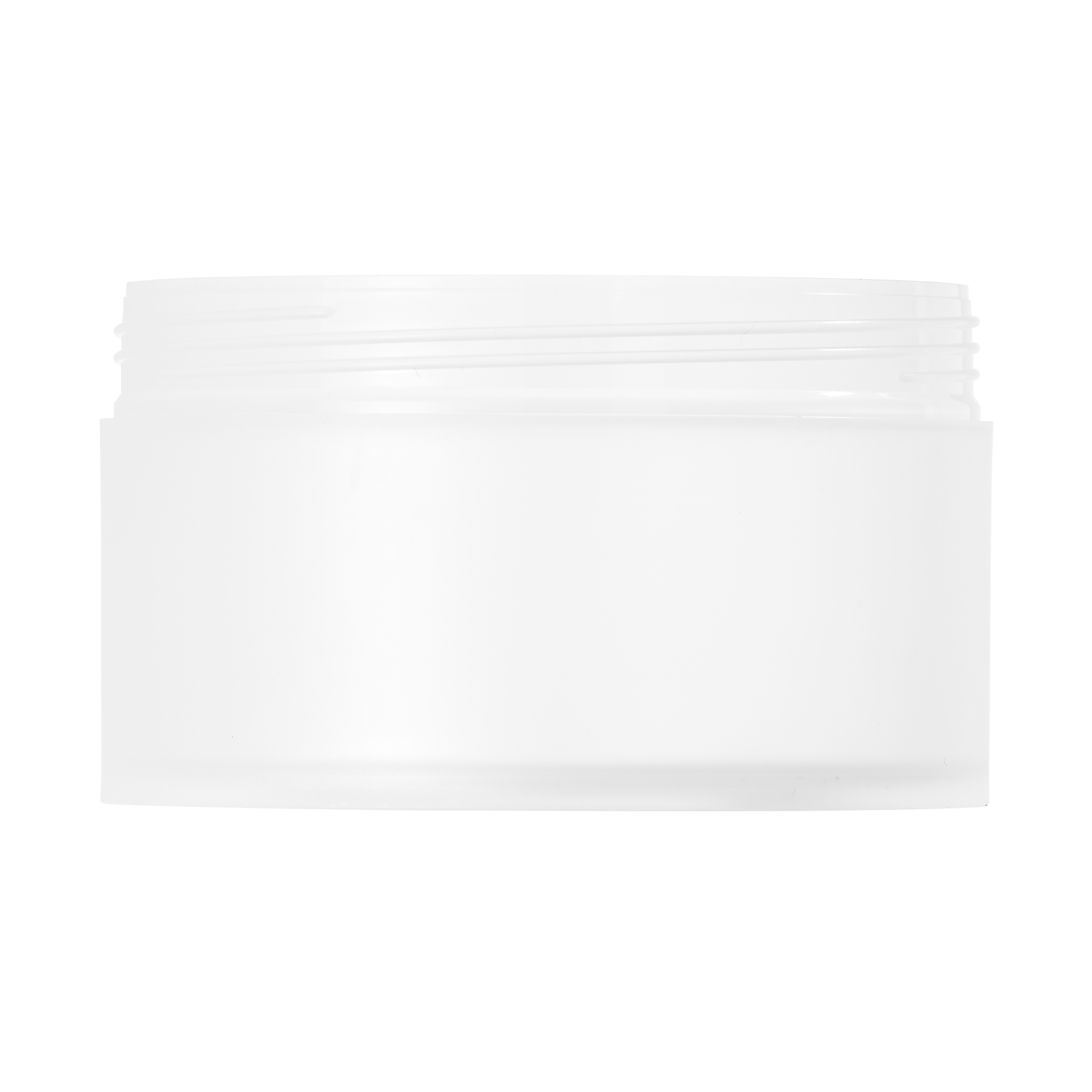 200ml Natural Polypropylene Low Profile Jar with 90mm Twist Off Neck