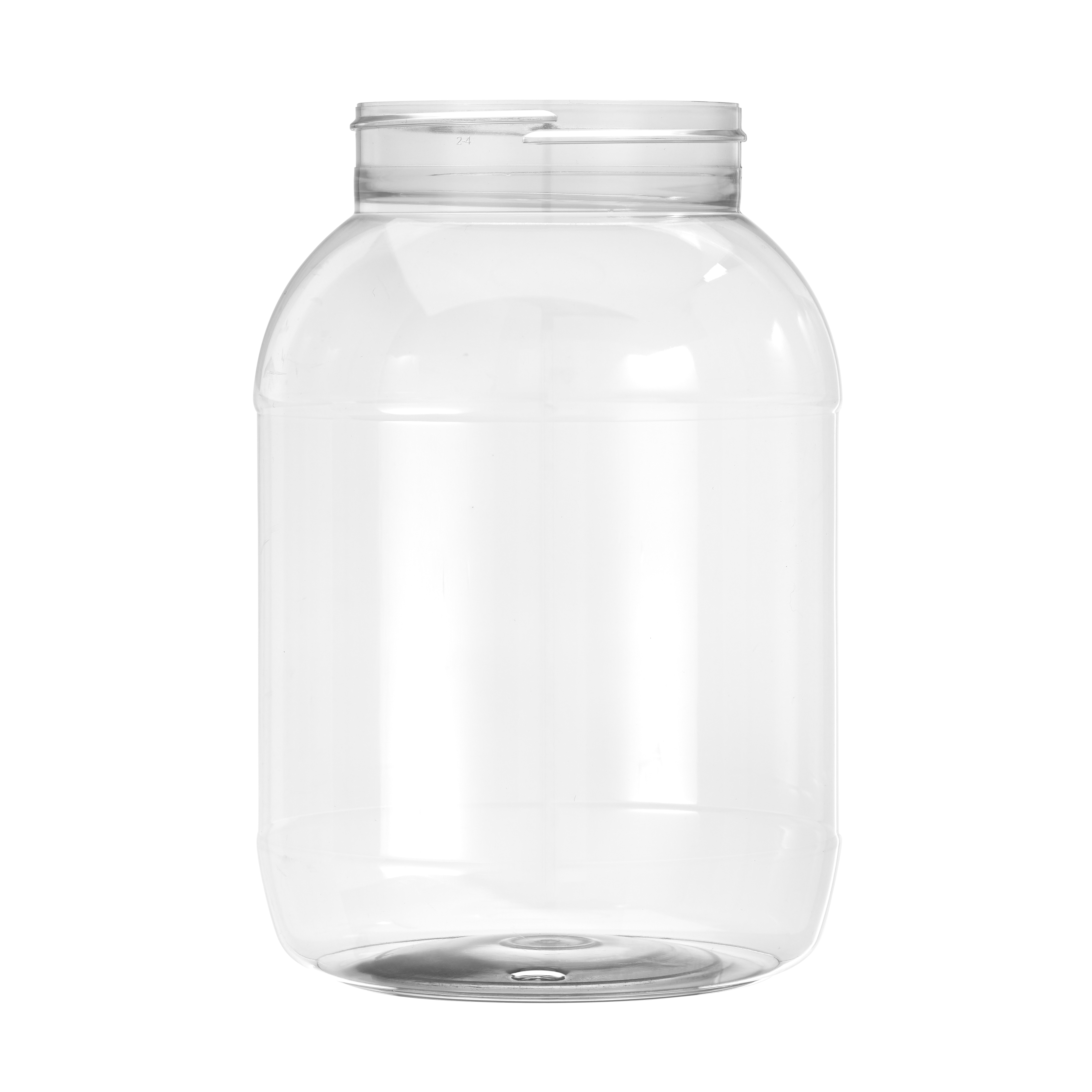 3000ml PET Recessed Label Simplicity Jar 100mm Screw Neck