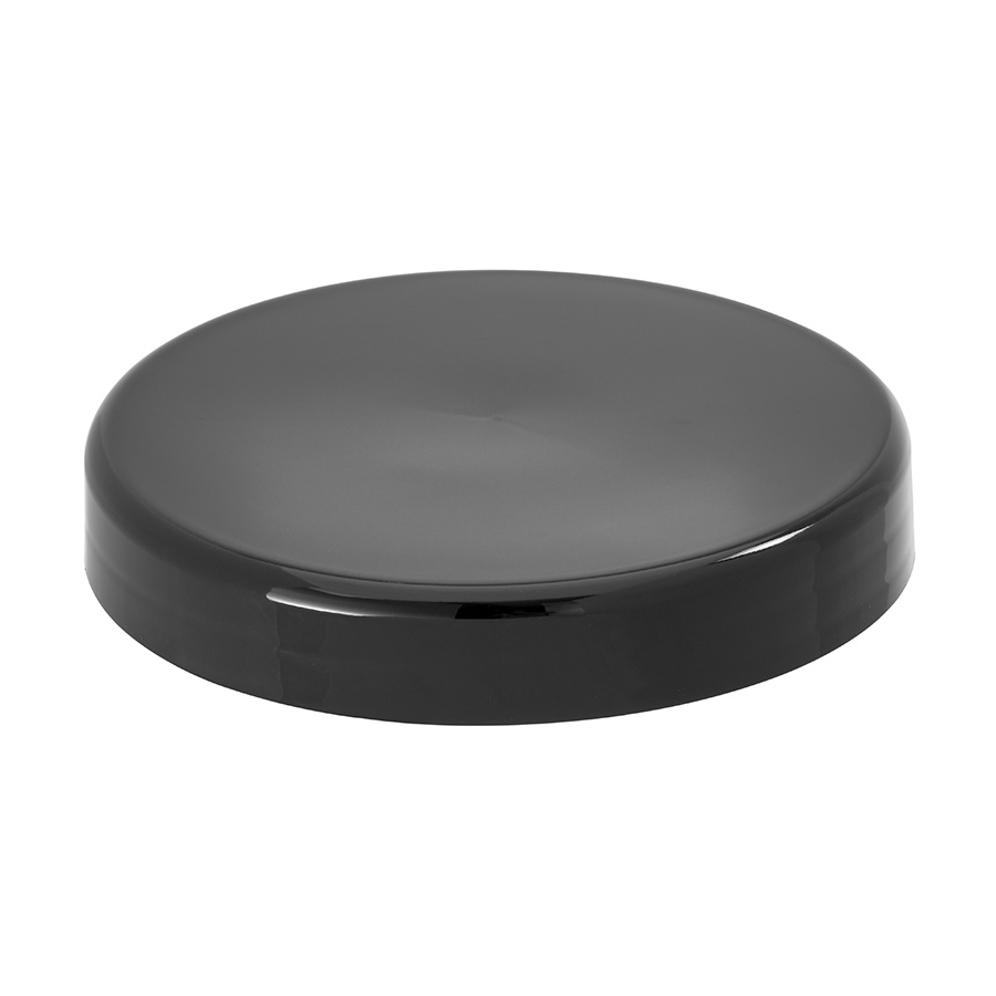 100mm/400 Black Smooth Unlined Cap with Bore Seal