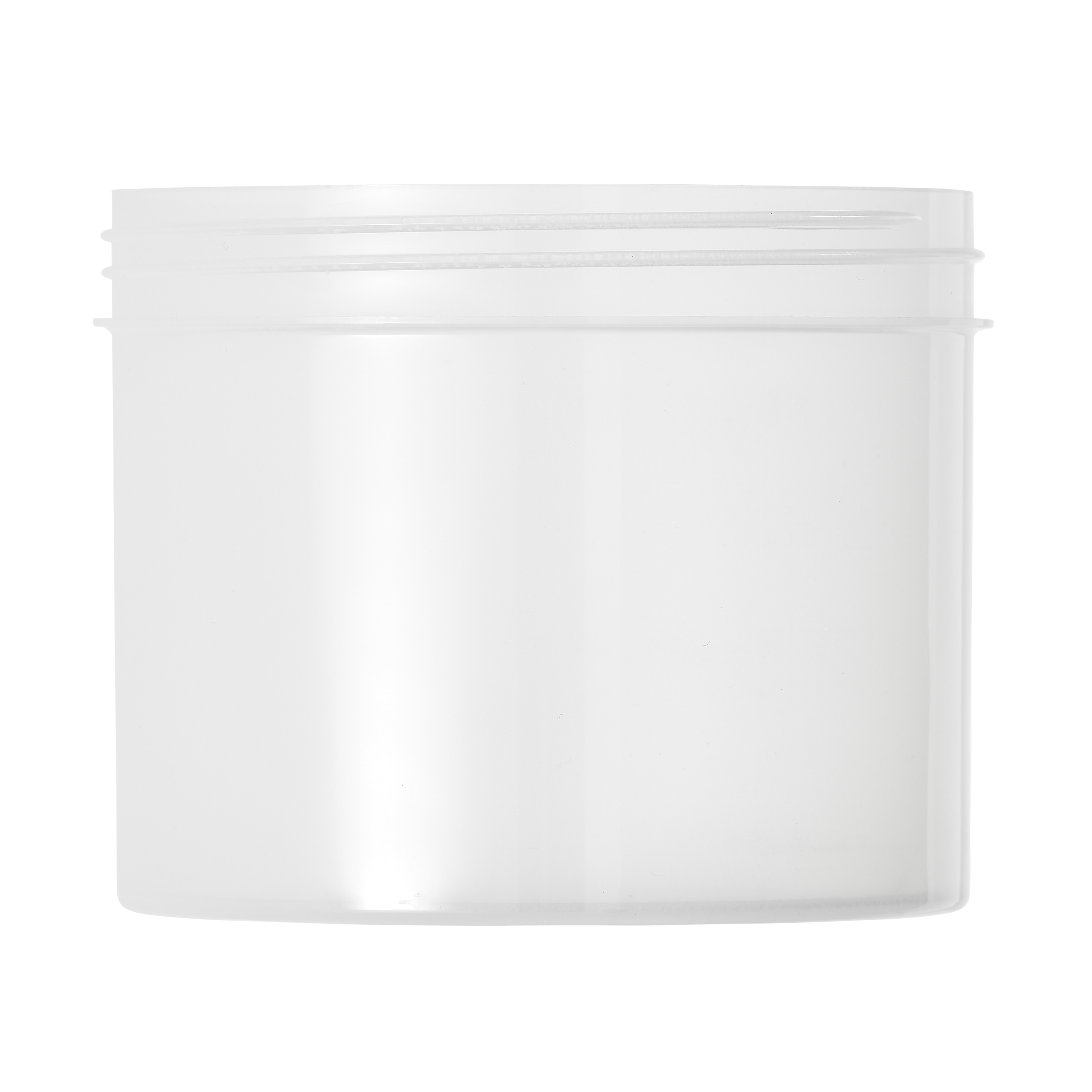 750ml Natural Polypropylene Regular Walled Simplicity Jar 120mm Screw Neck