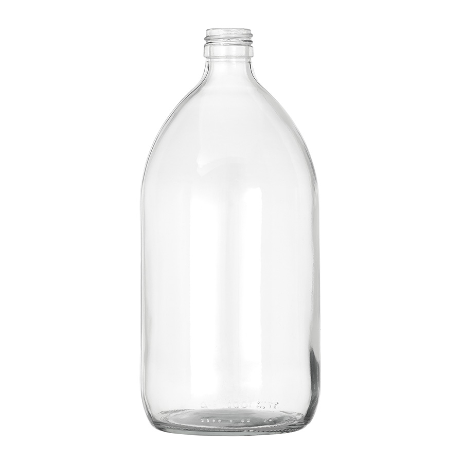 1000ml Clear Glass Alpha Bottle 28mm Neck