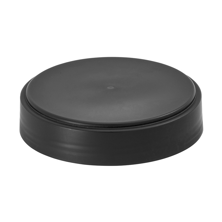 68mm Twist Off Lid made in Matt Black with EPE Liner, Printed 1 Colour