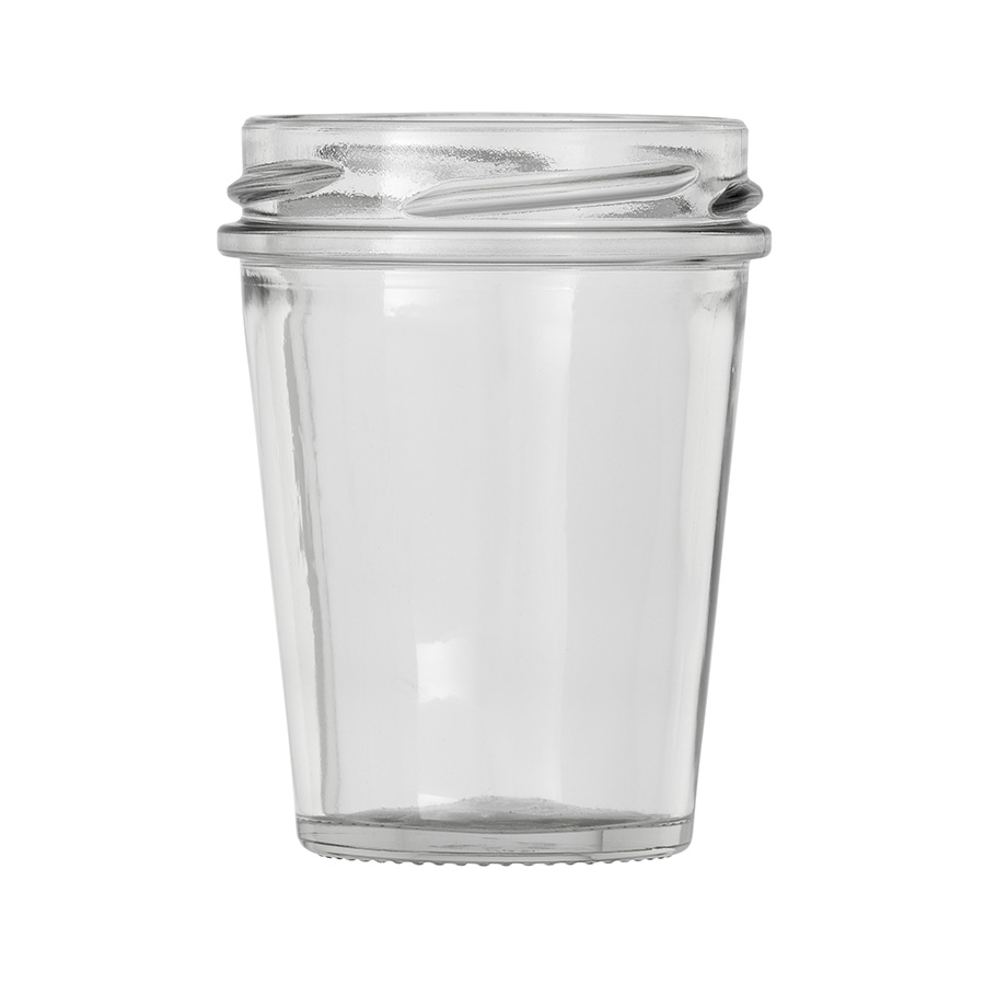65ml Clear Glass Verrine Jar  58mm Twist off neck