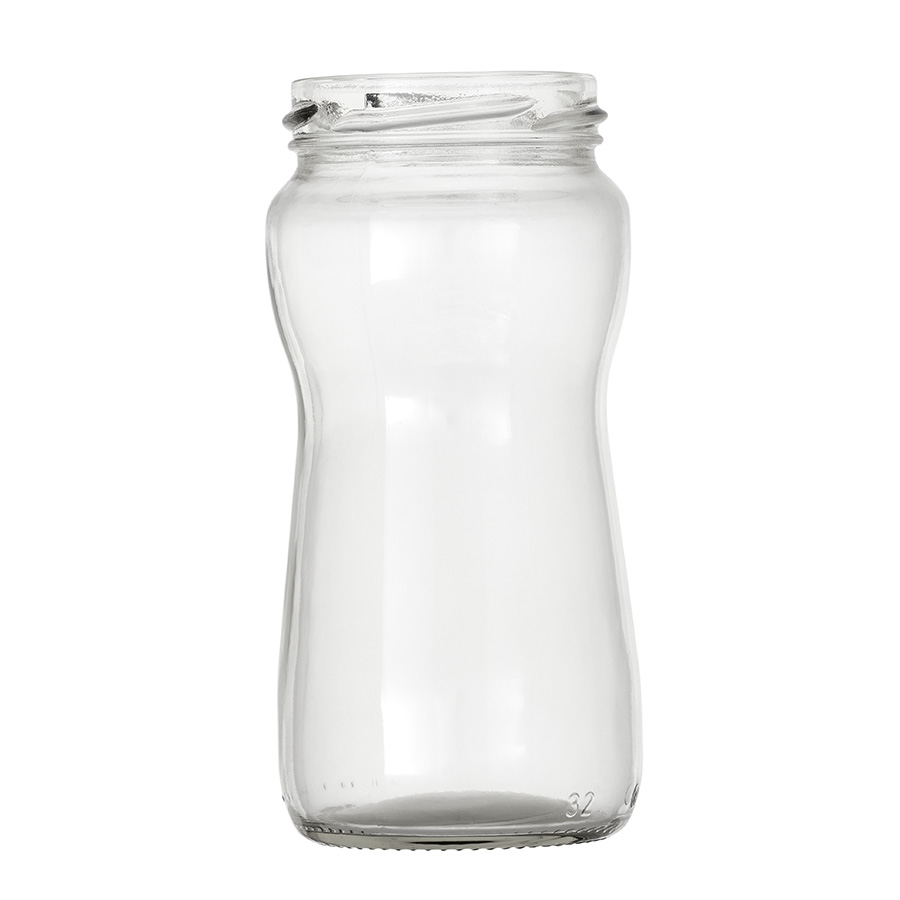 270ml Clear Glass Bella Jar