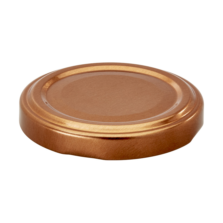 53mm Copper Tin plate Twist off Cap with BLUESEAL
