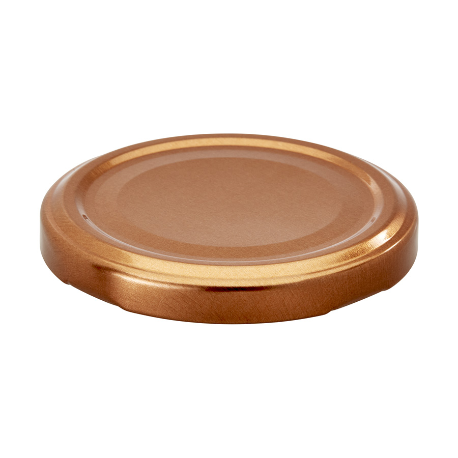 66mm Copper Tin plate Twist off Cap with BLUESEAL