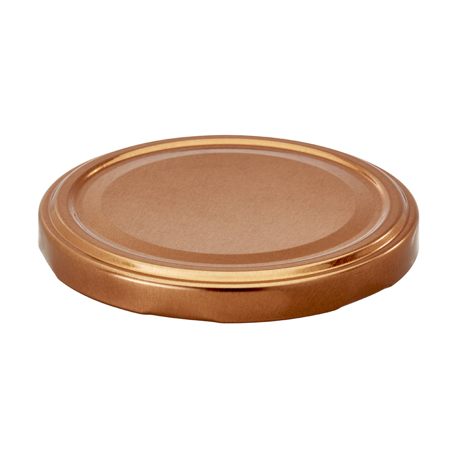 82mm Copper Tin plate Twist off Cap with BLUESEAL