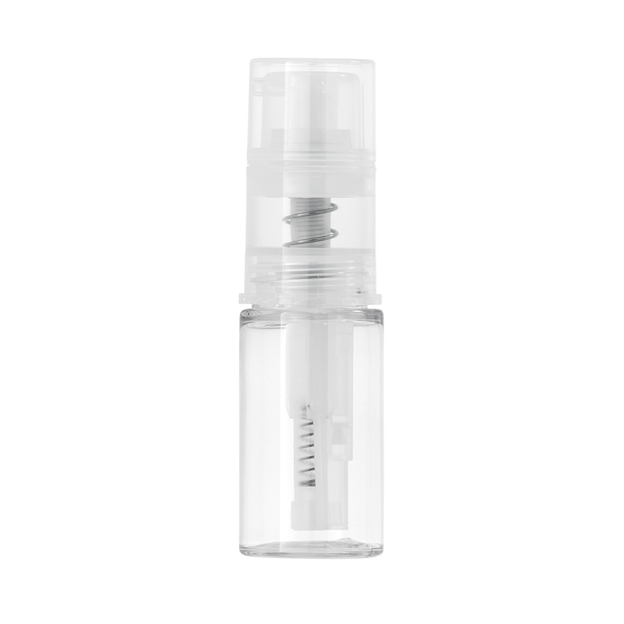 14ml Clear PET Powder Pump Bottle with 20mm Neck