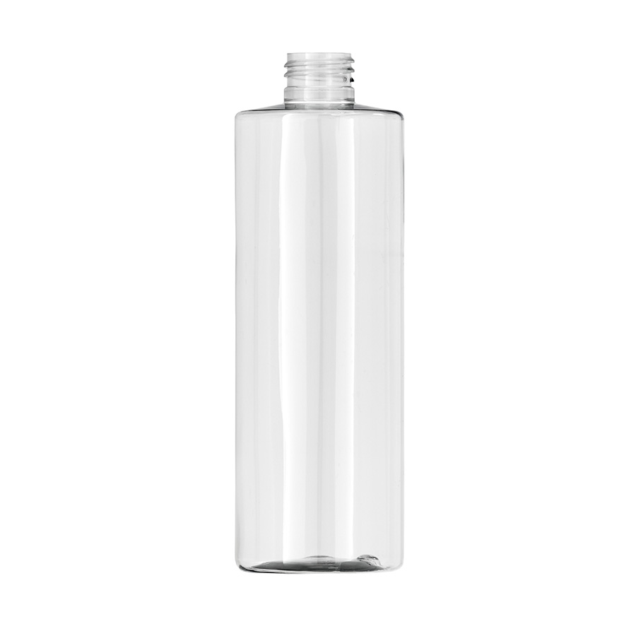 350ml Clear PET Round Simplicity Bottle with 24mm/410 Screw Neck