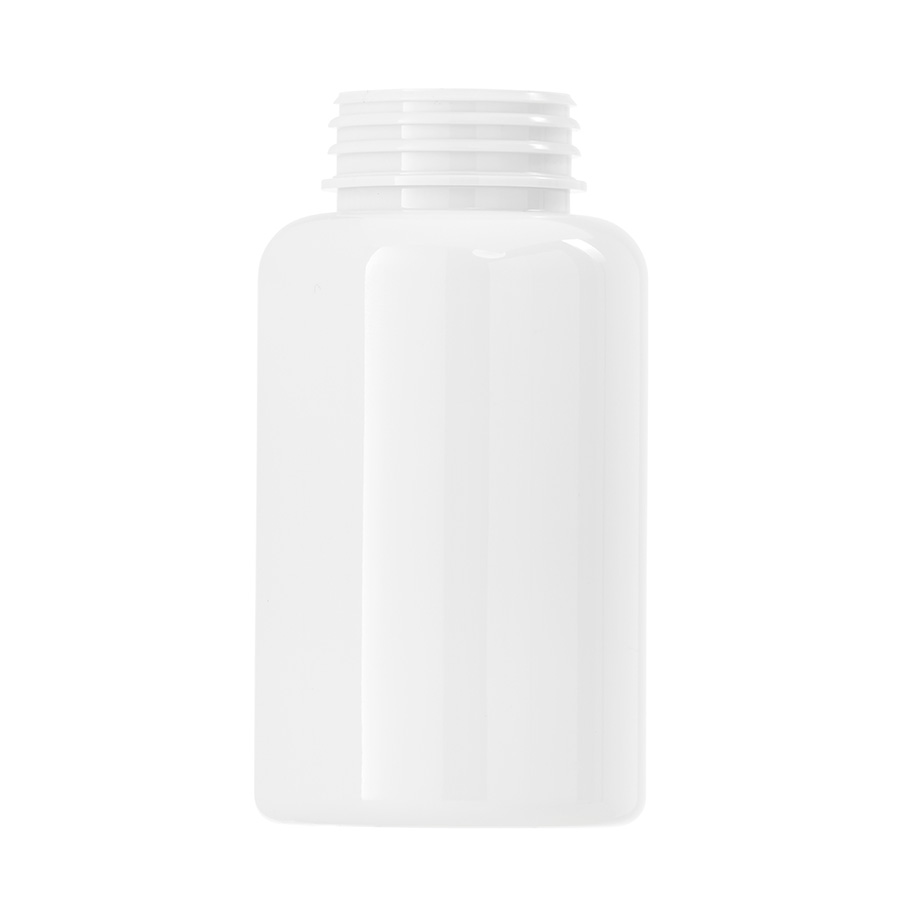 250ml White PET Packer with 45mm Screw Neck
