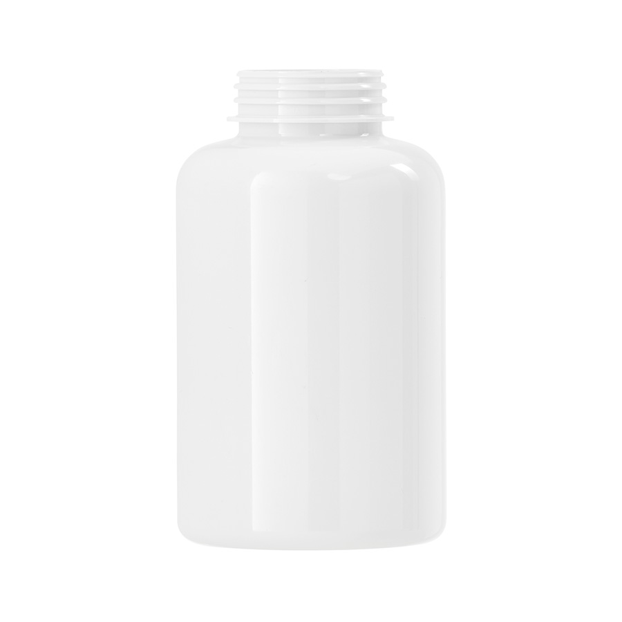 500ml White PET Packer White with 45mm Screw Neck
