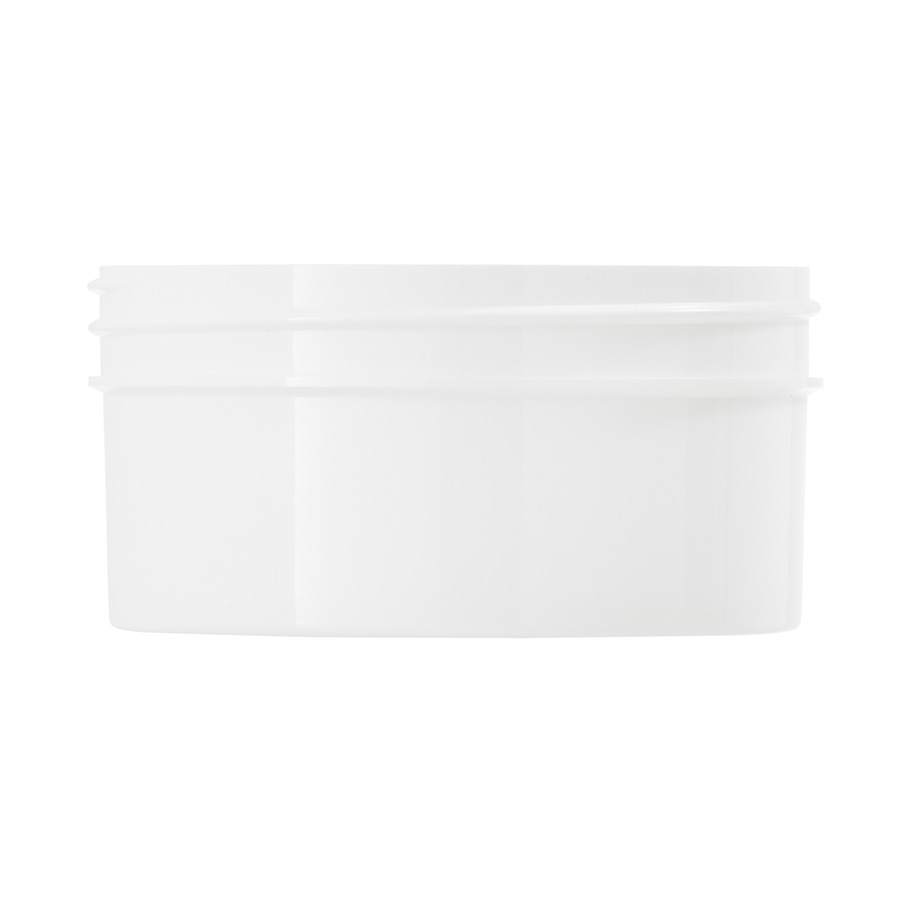 175ml White Polypropylene Regular Walled Simplicity Jar with 70mm Screw Neck