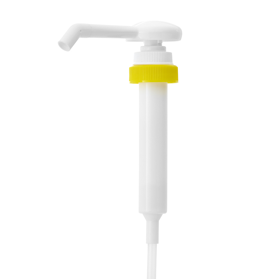 38mm/400 White Large Output Dispenser with Yellow Closure and 30ml Output