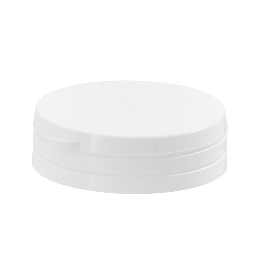 45mm White Smooth Hinge Guard Cap with EPE Liner