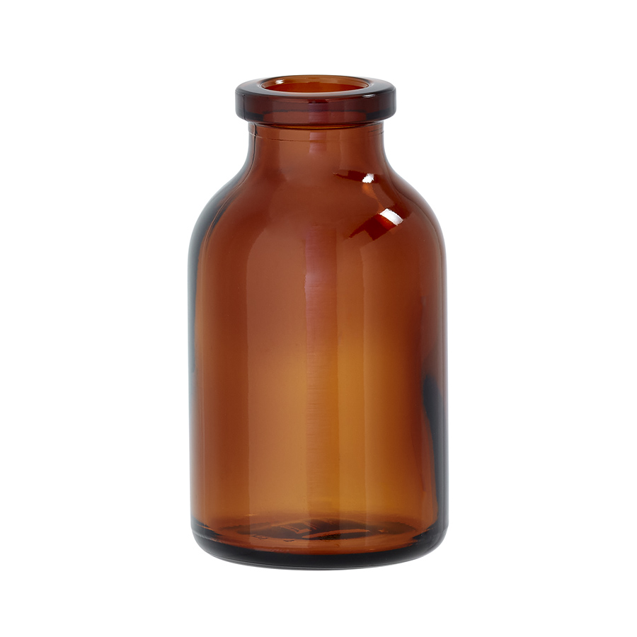 20ml Amber Glass Type 1  Vial with 20mm Crimp Neck