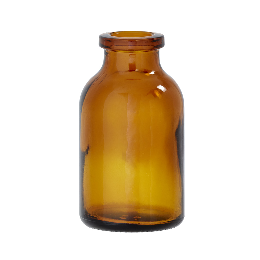 20ml Amber Glass Type 3 Vial with 20mm Crimp Neck