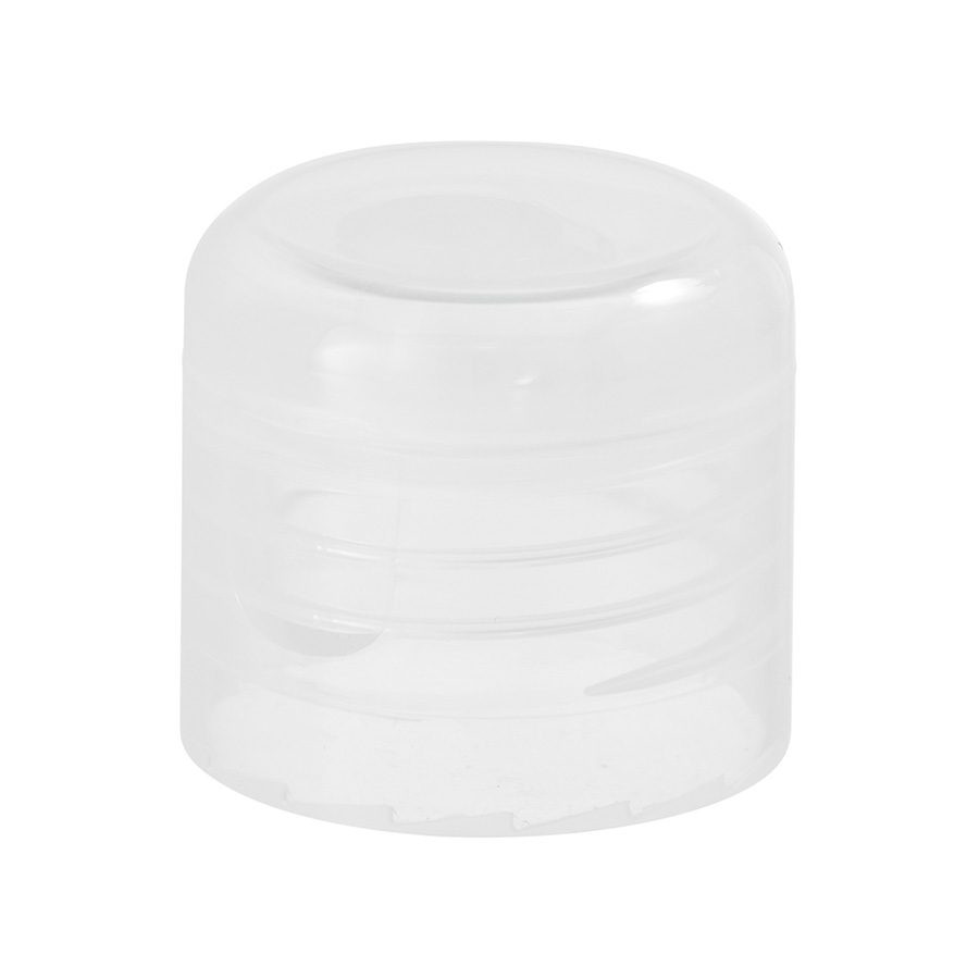 24mm 410 Natural Smooth Flip Top Cap with Crab Claw Seal