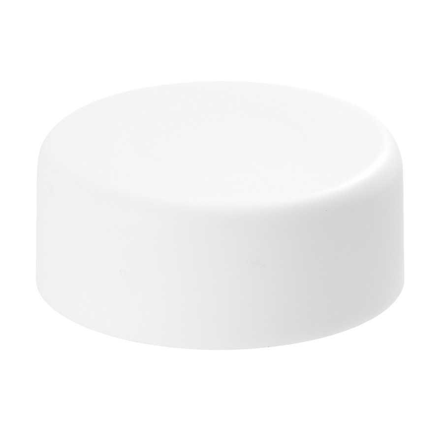 38mm 3 Start Matt White PP Screw Cap with Bore Seal