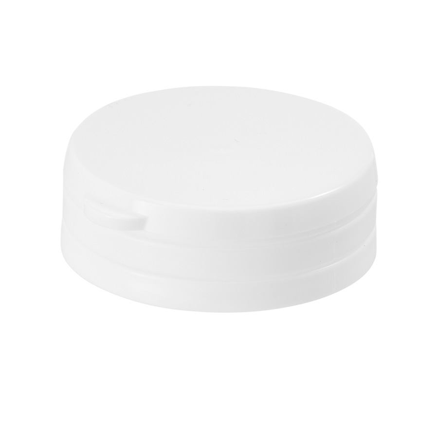 38mm White Smooth Hinge Guard Cap with EPE Liner