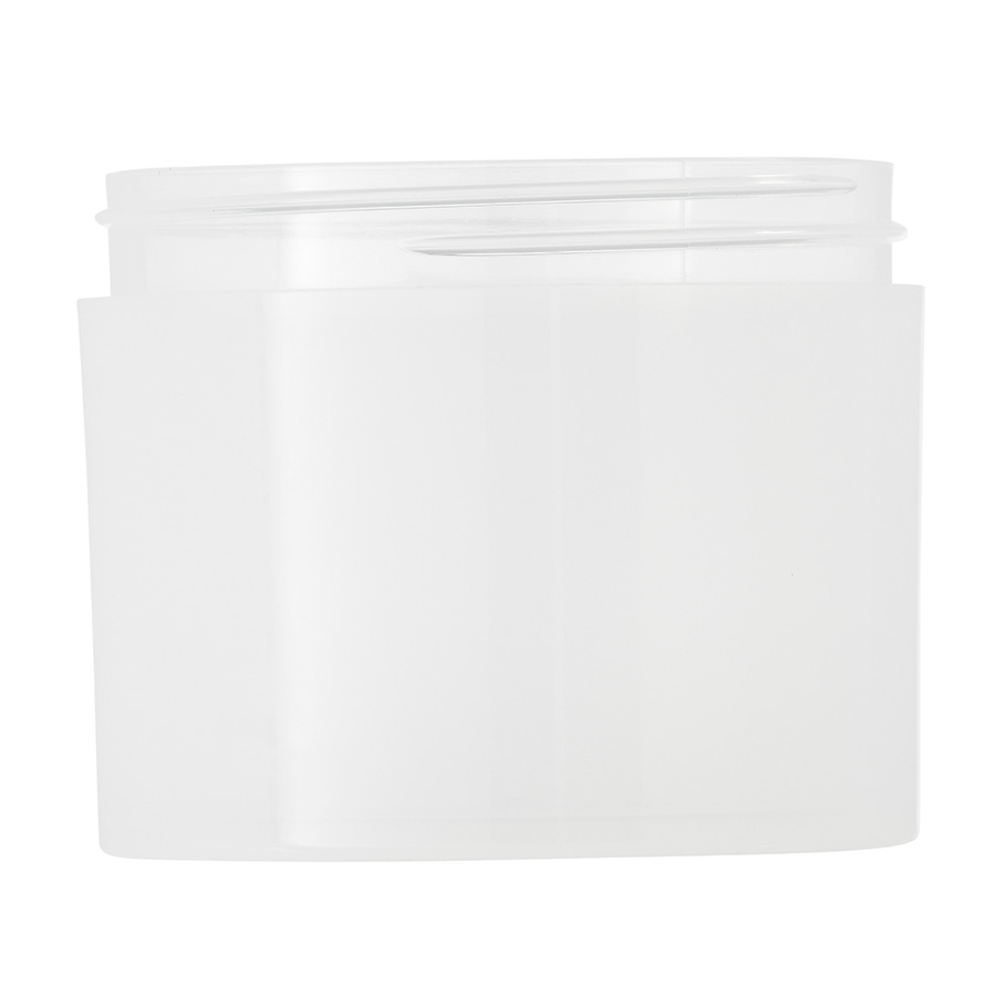 125ml Natural Polypropylene Thick Walled Simplicity Jar 70mm Screw Neck