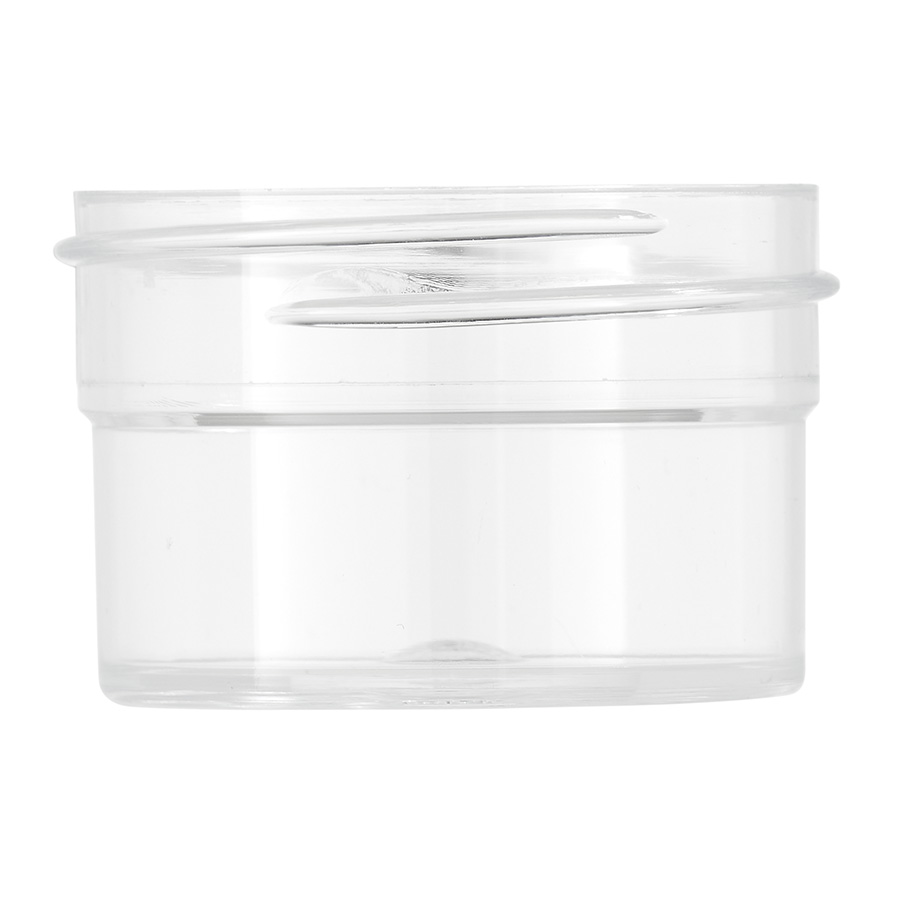 20ml Polystyrene Regular Walled Simplicity Jar 43mm Screw Neck