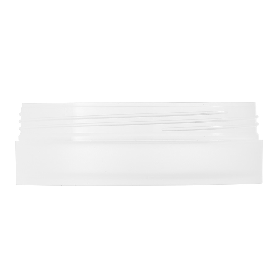 100ml Natural Low Profile Polypropylene Jar with 90mm Twist Off Neck