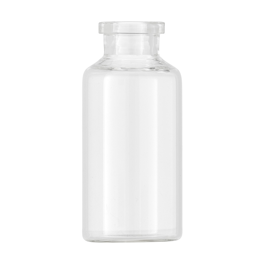 25R Tubular Glass Clear Type 1 Injection Vial