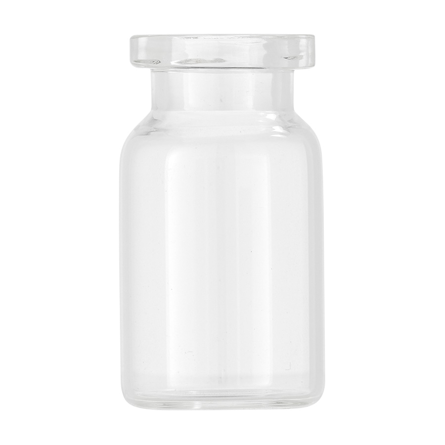 6R Tubular Glass Clear Type 1 Injection Vial