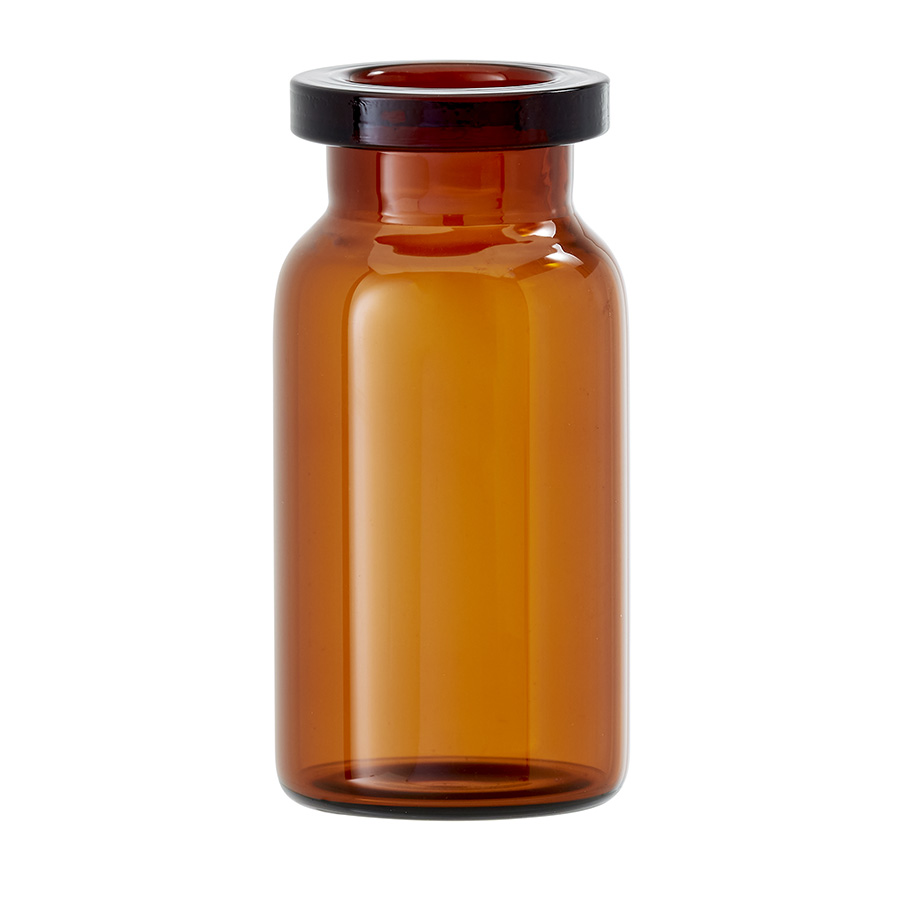 8R Tubular Glass Amber Type 1 Injection Vial