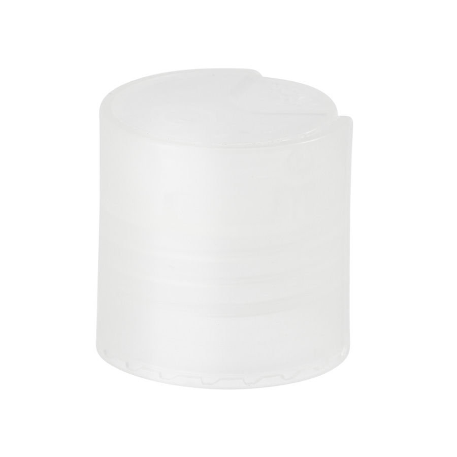 24mm 410 Natural Smooth Disc Top Cap with Crab Claw Seal