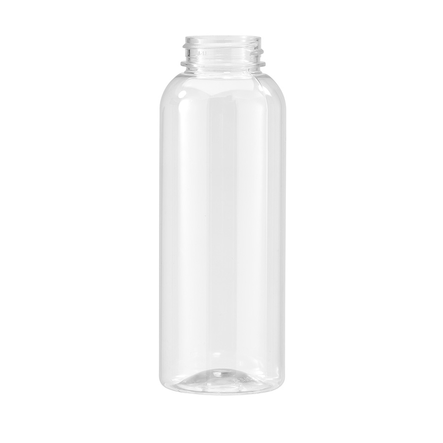 340ml Clear PET Bullet Bottle with 38mm/400 Neck 50% PCR
