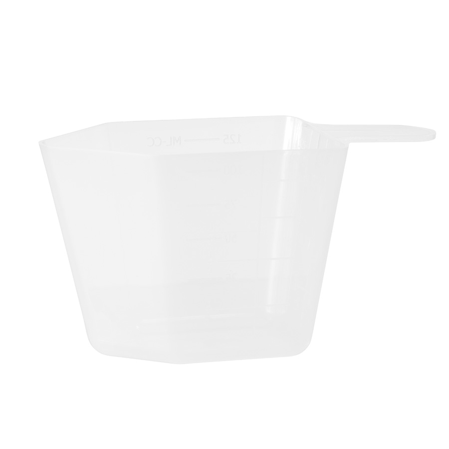 125ml Natural Rectangular PP Measuring Cup