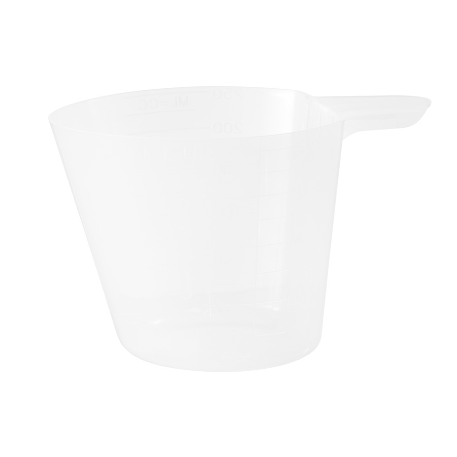 250ml Natural Round PP Measuring Cup