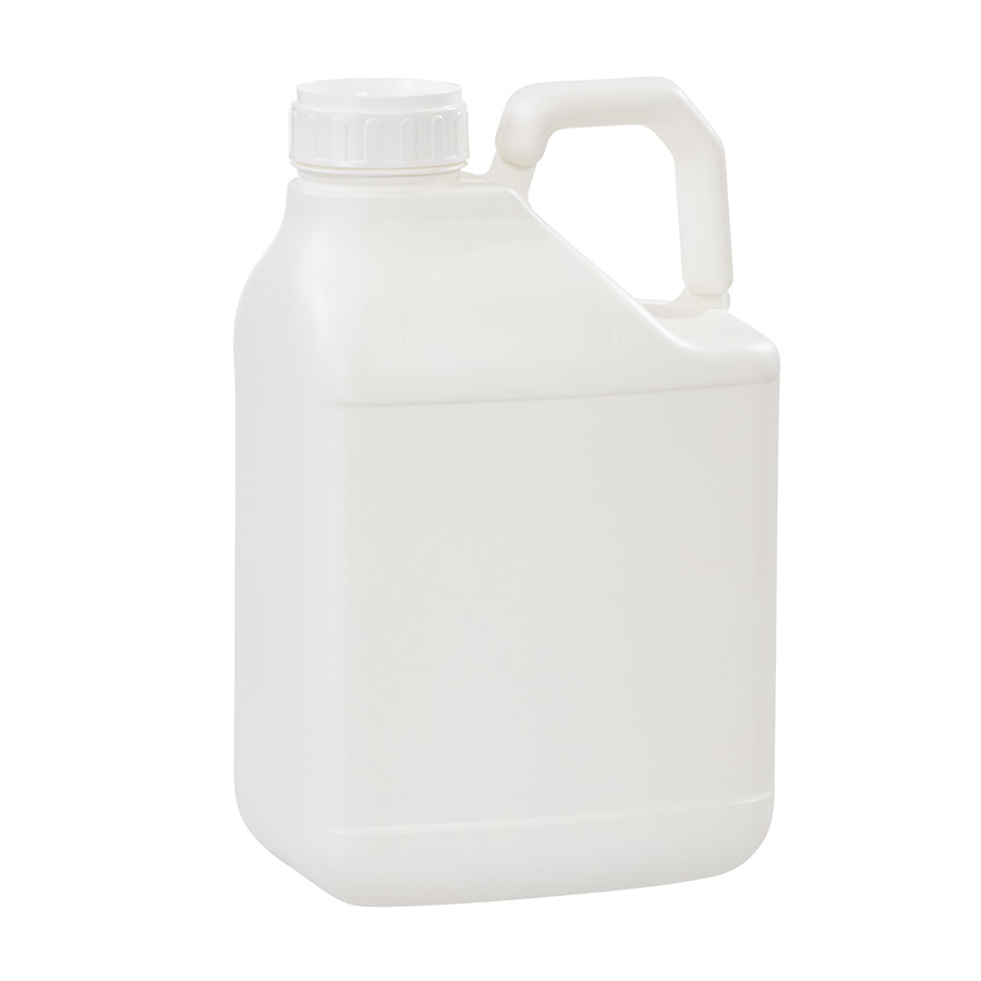 5000ml White HDPE Jerrycan with 63mm Neck