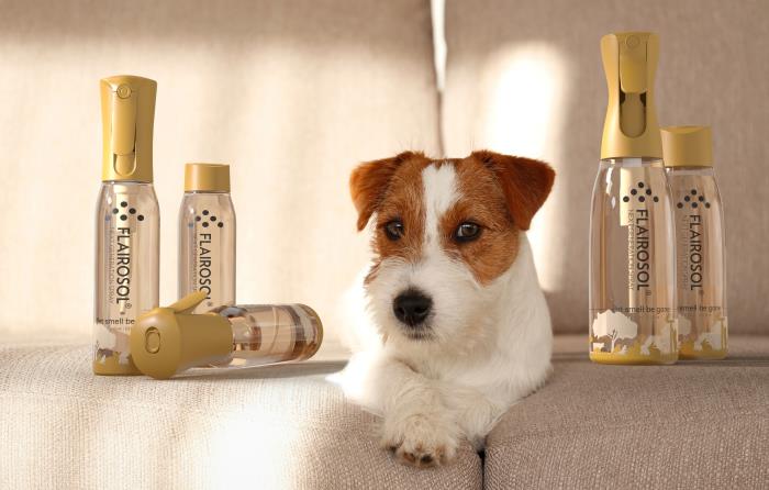 Easy-To-Use Pet Smell Remover with Flairosol