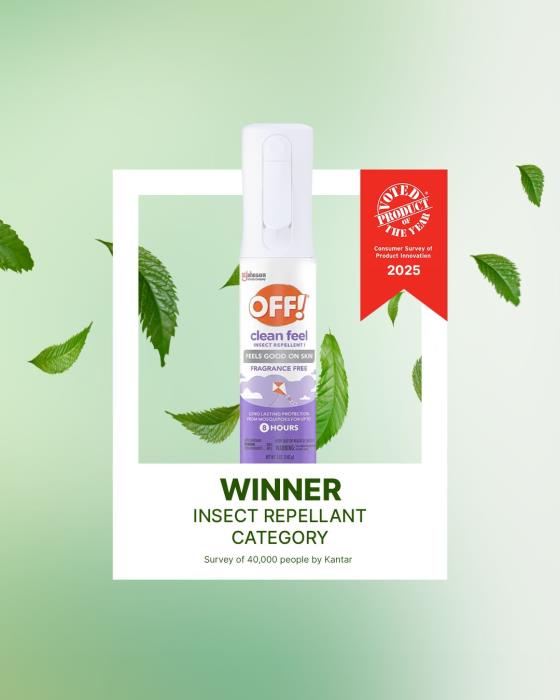Insect Repellent Featuring Flairosol Wins Top Award!