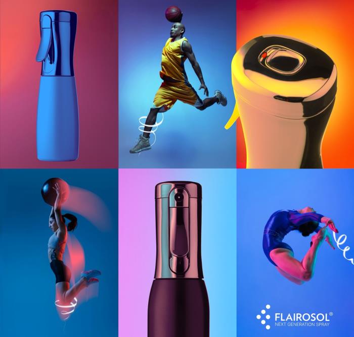 Flairosol: Travel Ready, Touch Free, Athlete Approved!