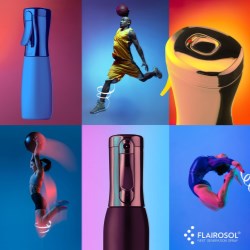 Flairosol: Travel Ready, Touch Free, Athlete Approved!