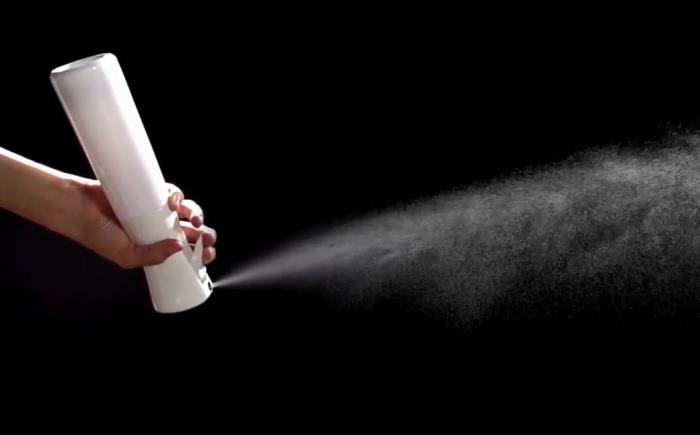 Flairosol: The 360 Spray Pattern in Slow Motion
