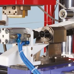 The Technoshell STM-500-R Hot Foil Stamping machine for caps and closures