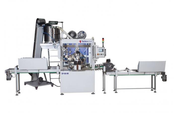 Tube Capping Machine CP-60-OR (for Oval and Round Tubes)