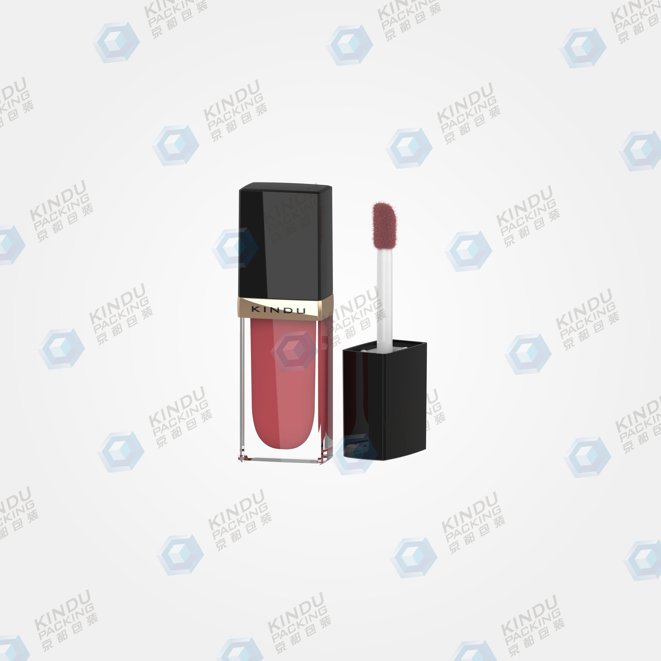 Cubical lip gloss packaging (ZH-J0493)