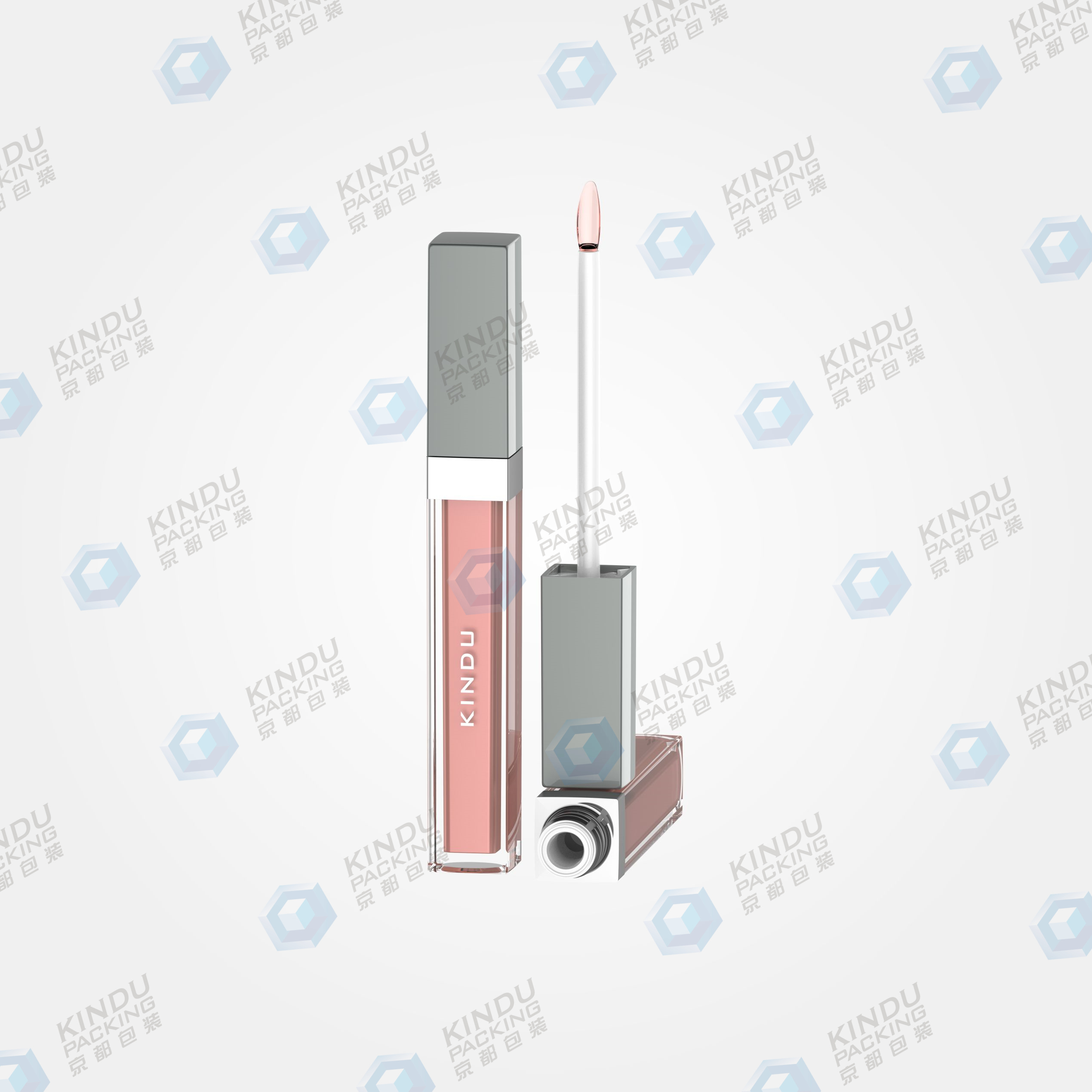 Cubical lip gloss packaging (ZH-J0477)